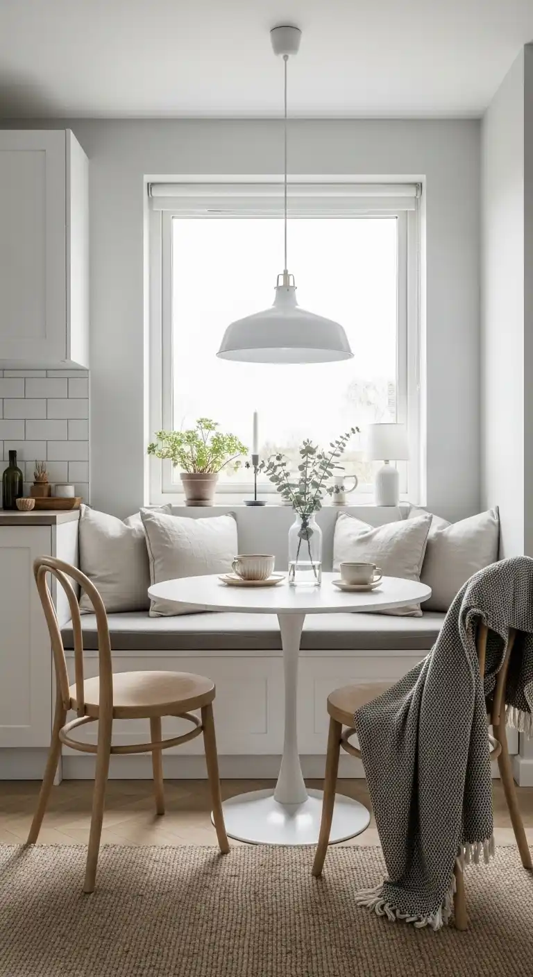 4. Minimalist Scandinavian-Inspired Nook