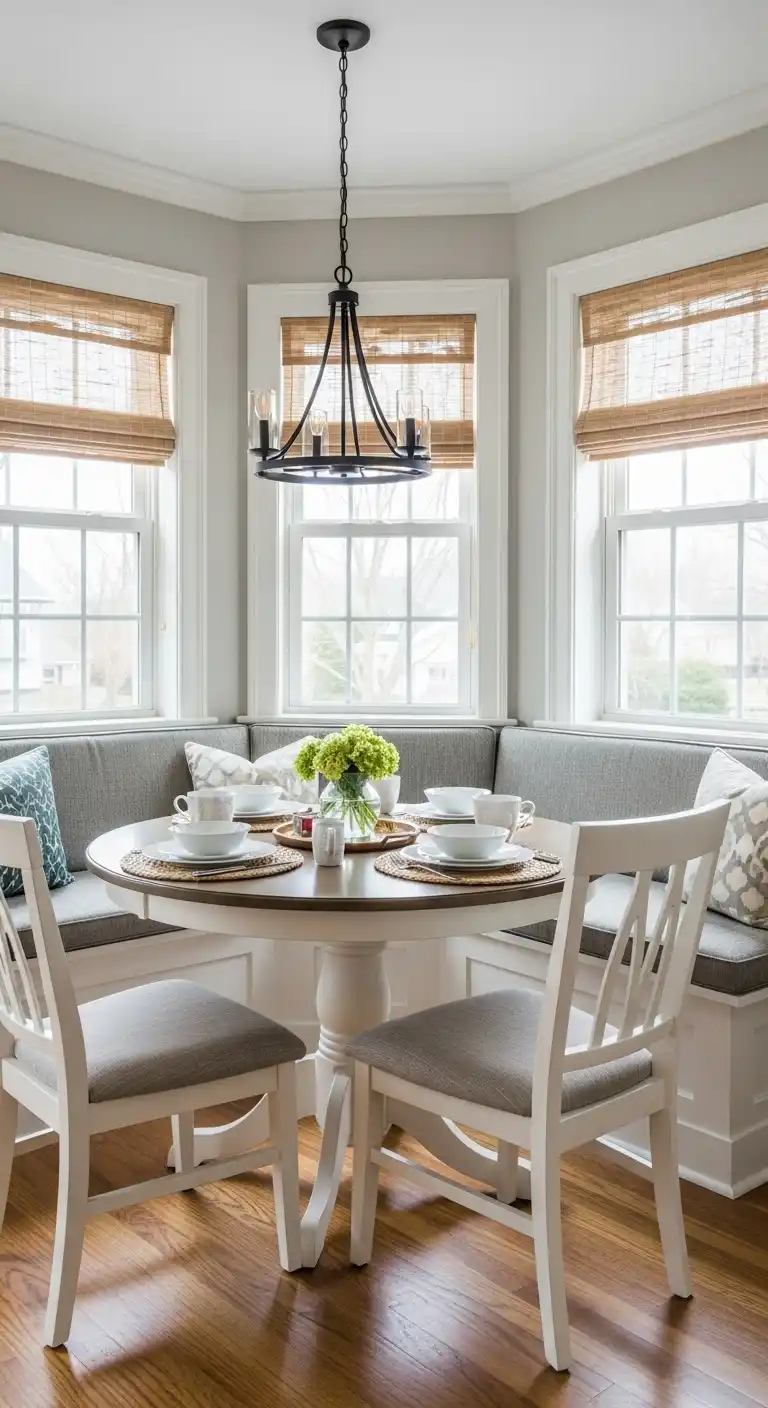 4. Round Table Cozy Nook