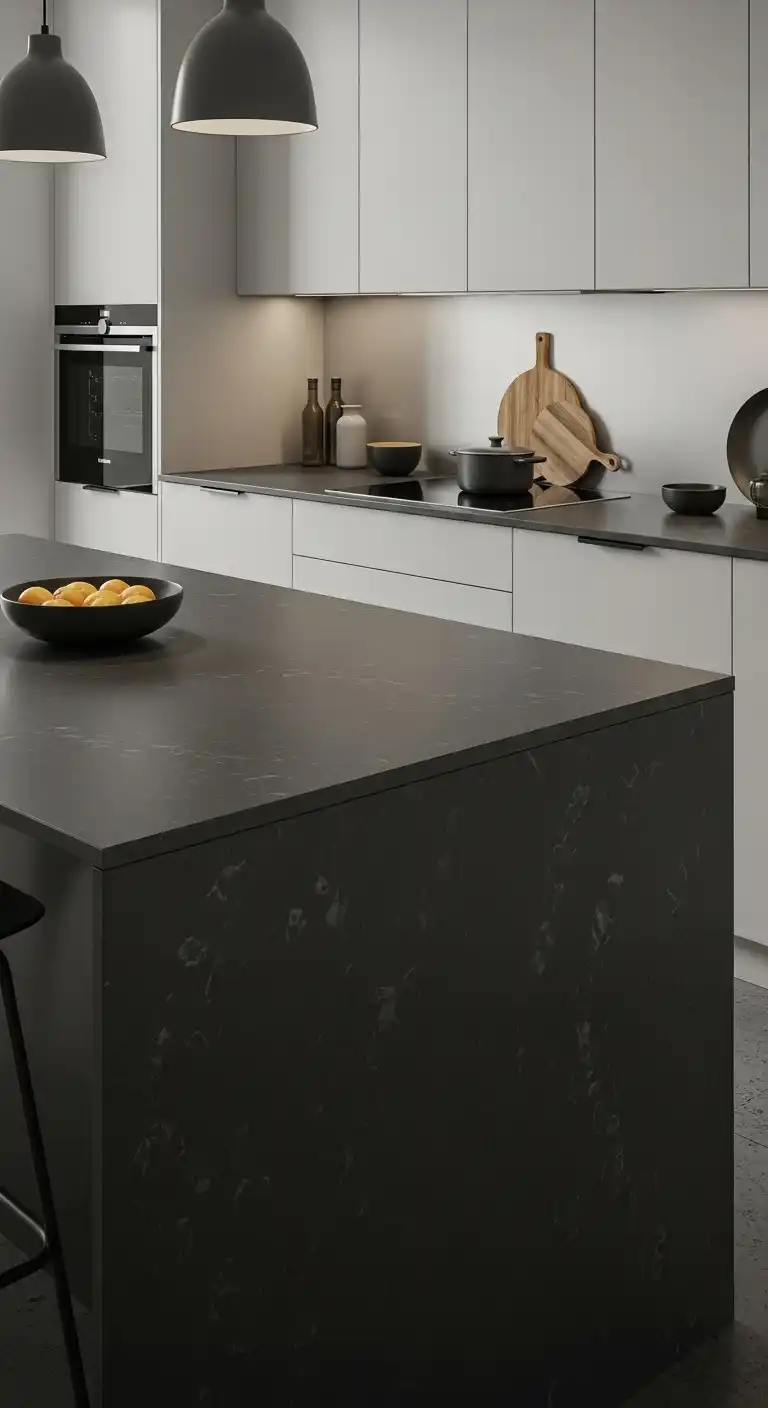 5. Charcoal Gray Quartz