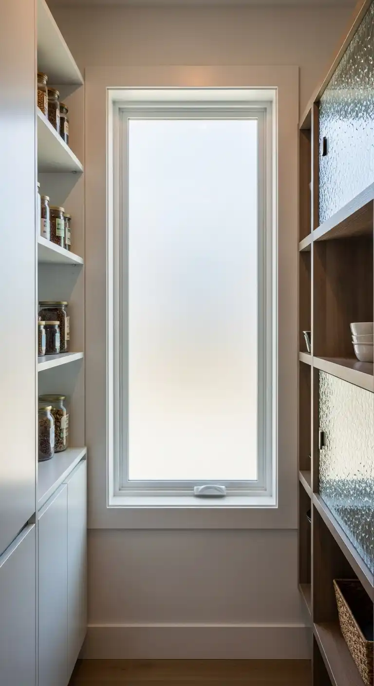 5. Frosted Glass Window for Privacy