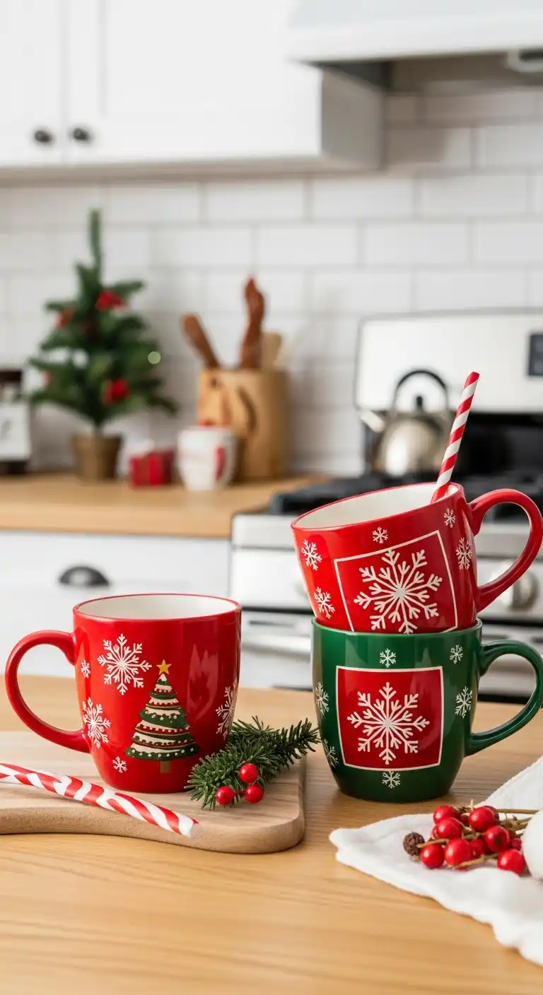 6. Holiday Mugs and Cups for Seasonal Drinks