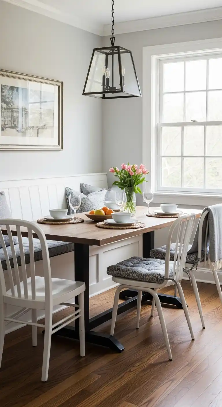 9. Mix and Match Seating Styles for an Eclectic Look