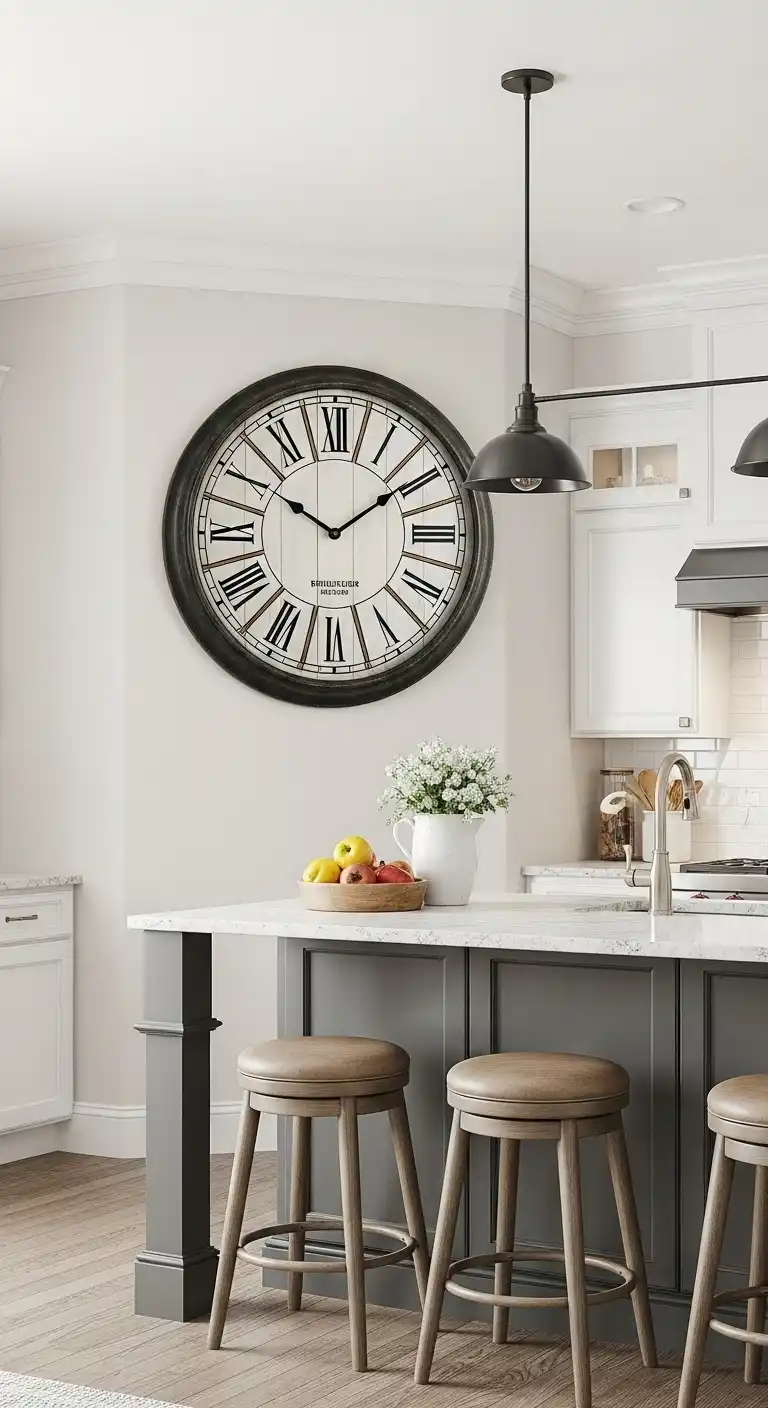 Choosing the Right Farmhouse Kitchen Wall Clock Style