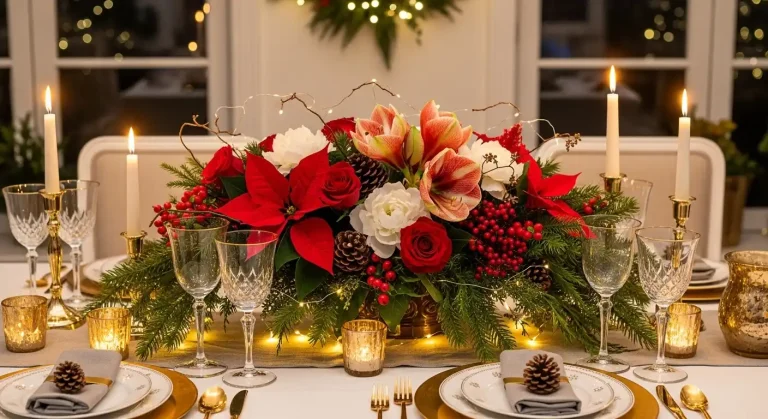Christmas Centerpieces Floral