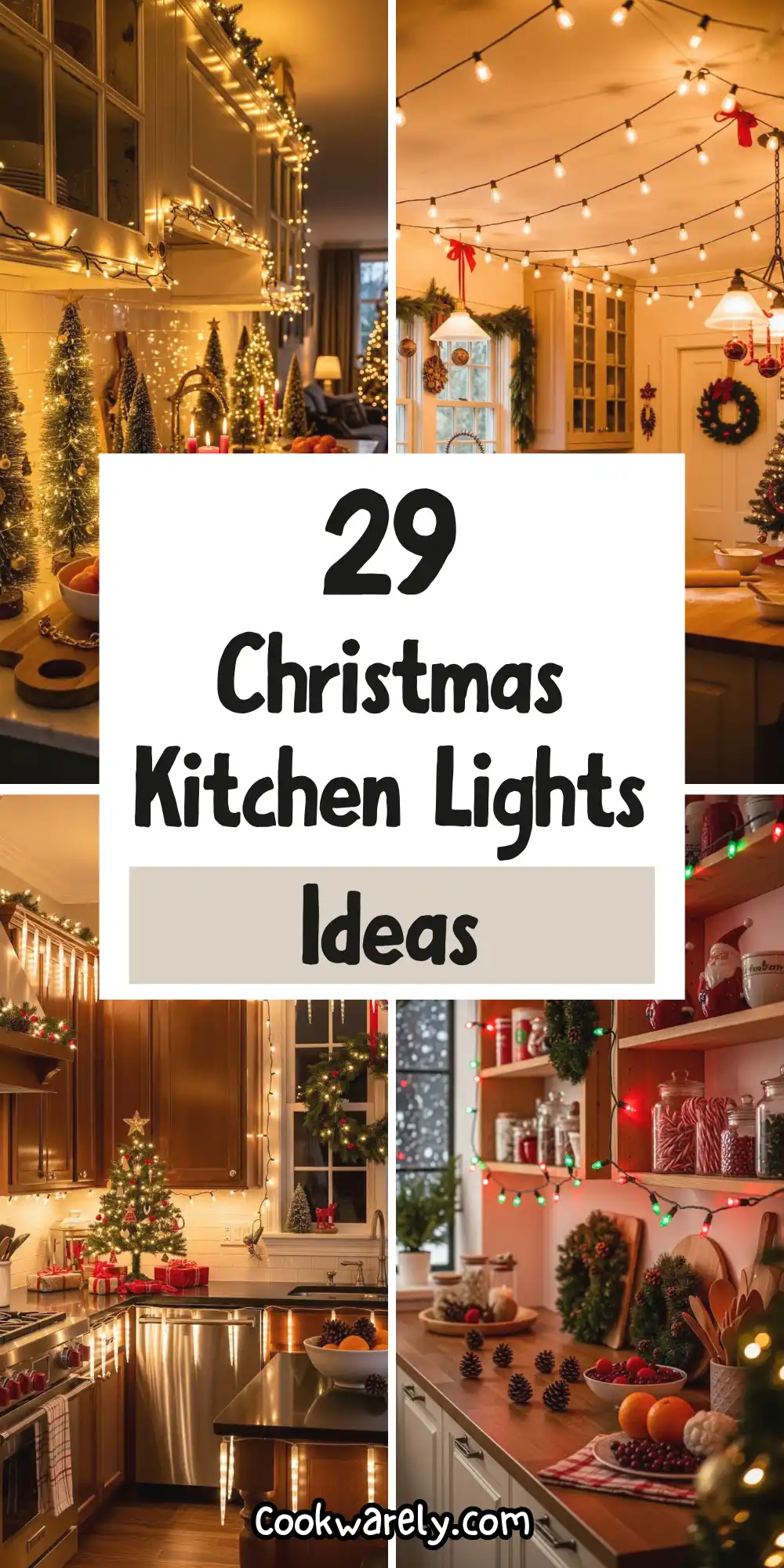Christmas Kitchen Lights