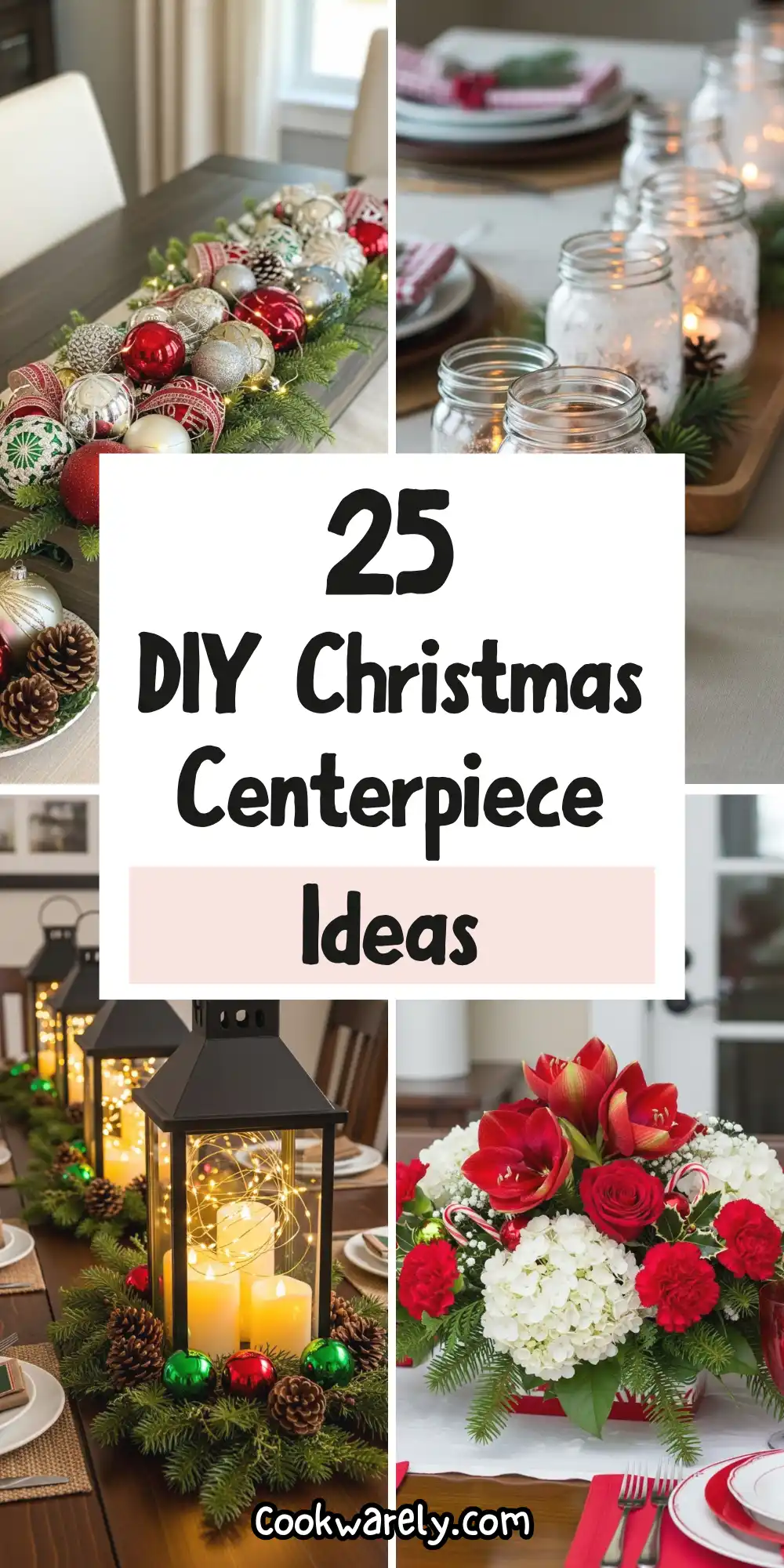 DIY Christmas Centerpiece