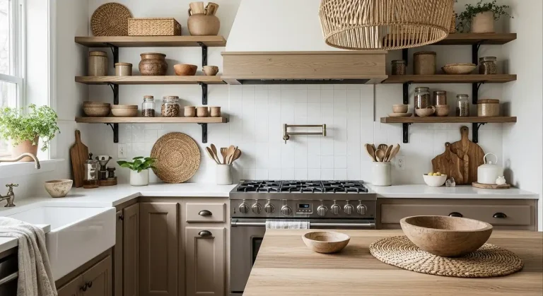 DIY Earthy Kitchen Decor