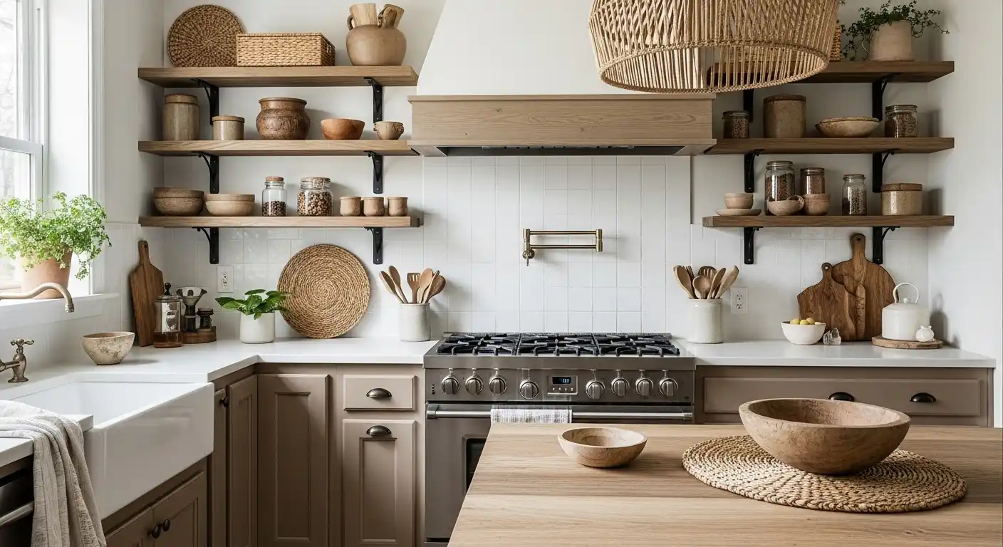 DIY Earthy Kitchen Décor: 21 Ways To Bring Nature Indoors