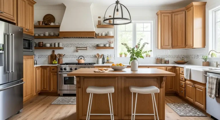 Earthy Kitchen decor