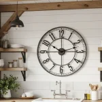 Farmhouse Kitchen Wall Clock