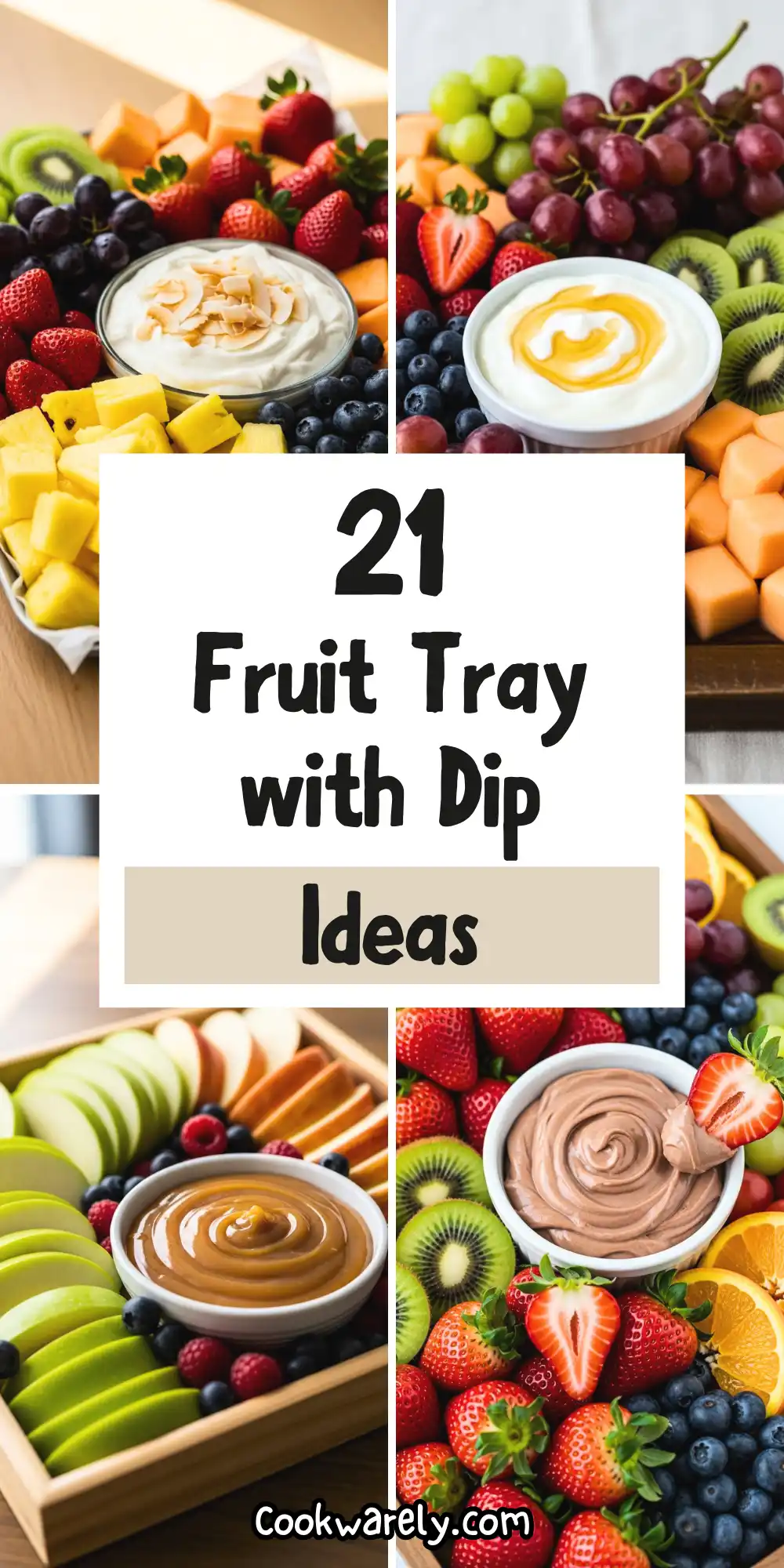Fruit Tray with Dip