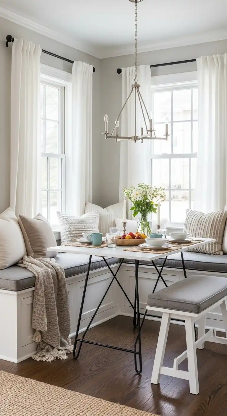 How to Keep Your Breakfast Nook Sitting Area Functional All Year