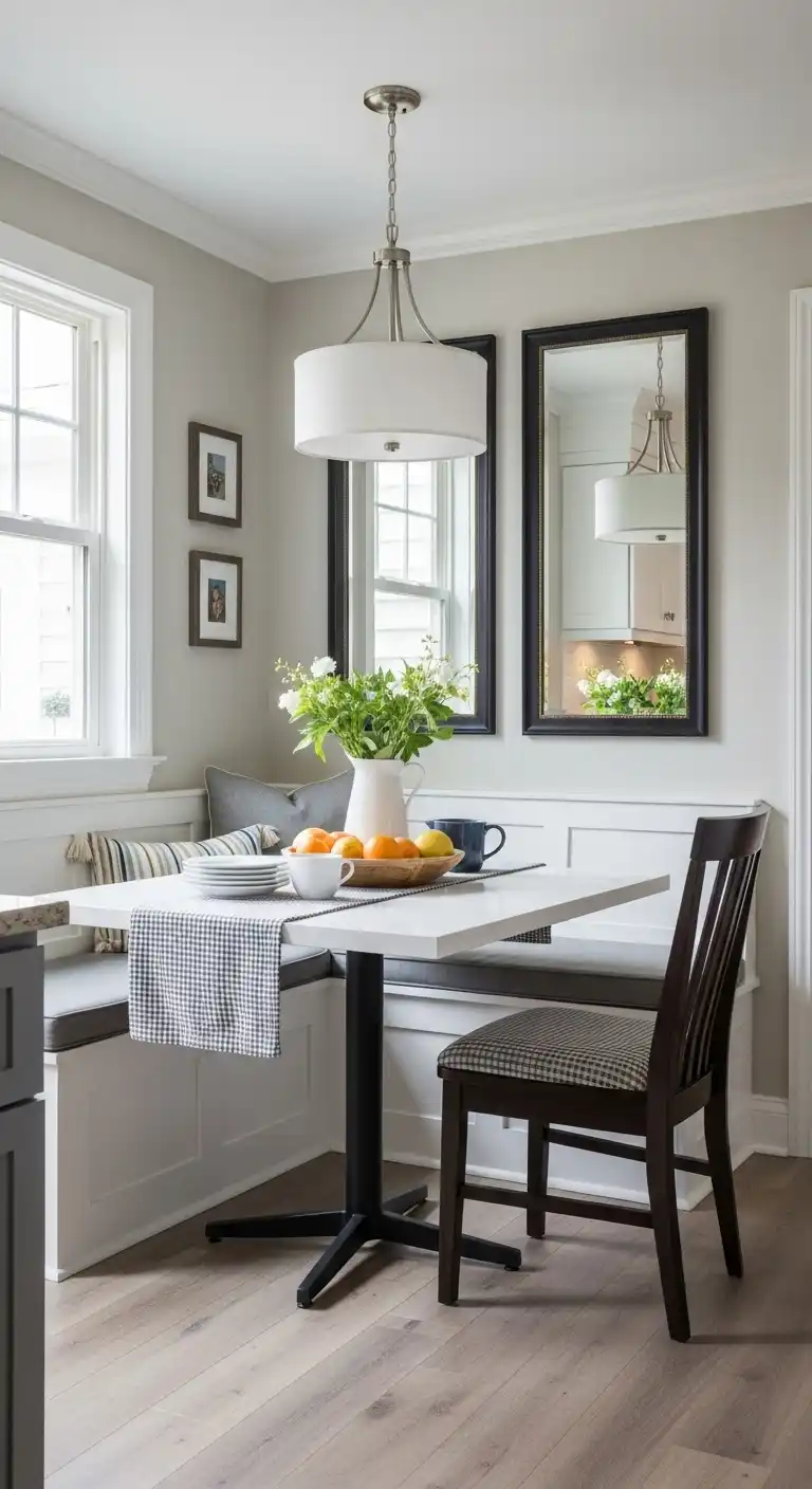 How to Make the Most of a Tiny Breakfast Nook