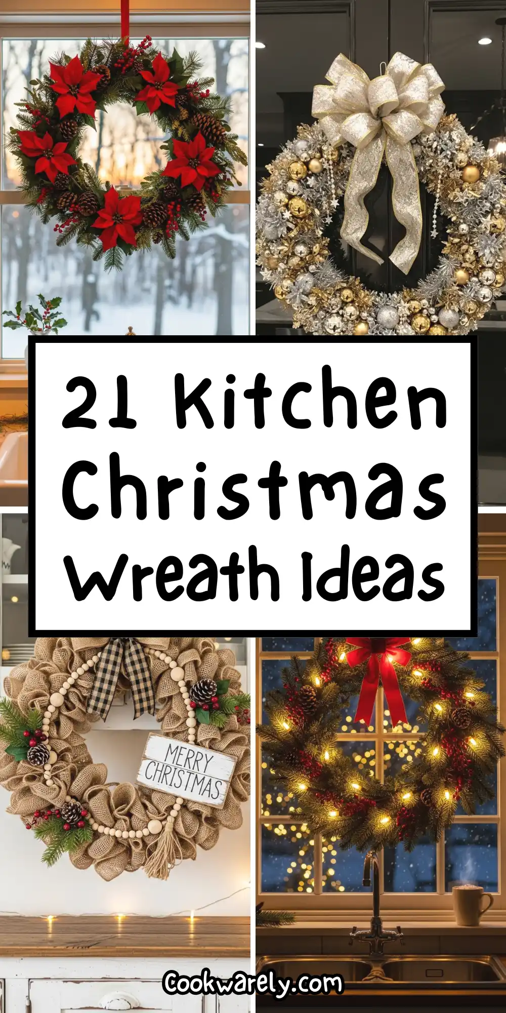 Kitchen Christmas Wreath 