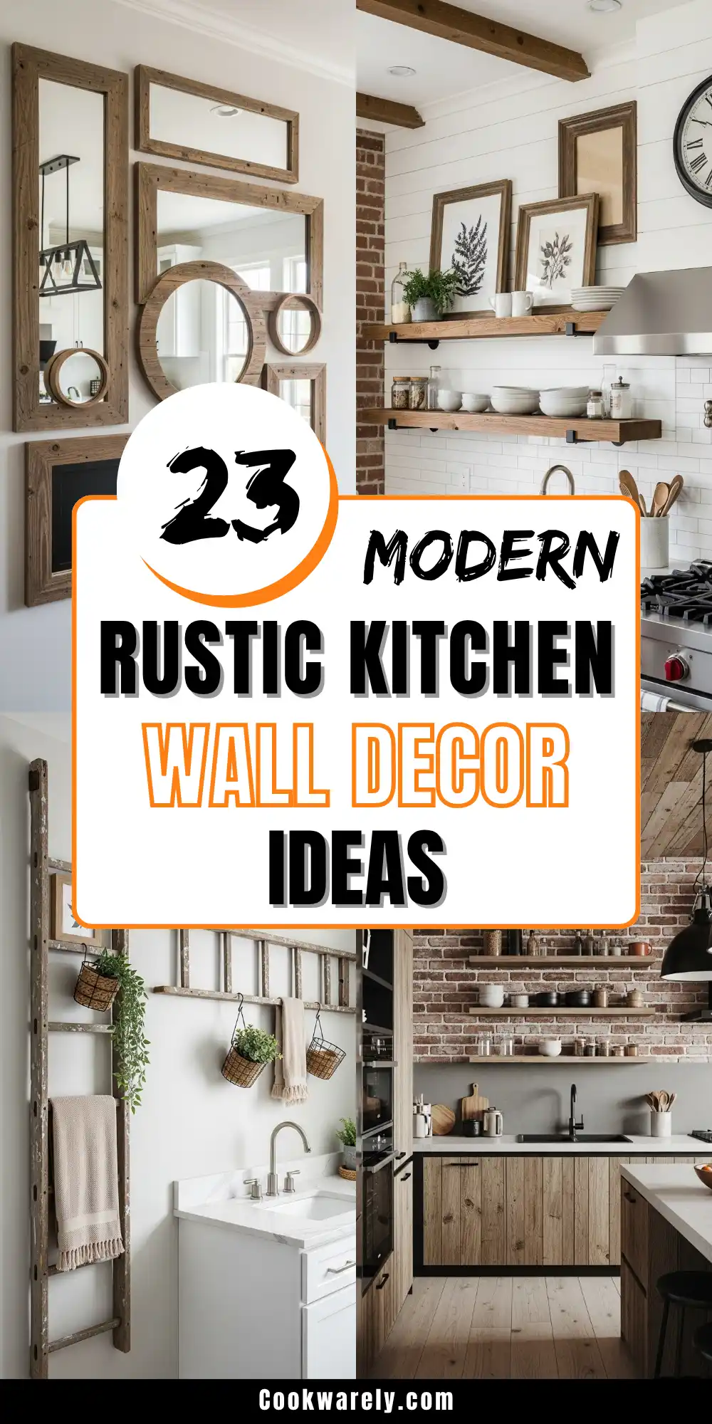 Modern Rustic Kitchen Wall Decor