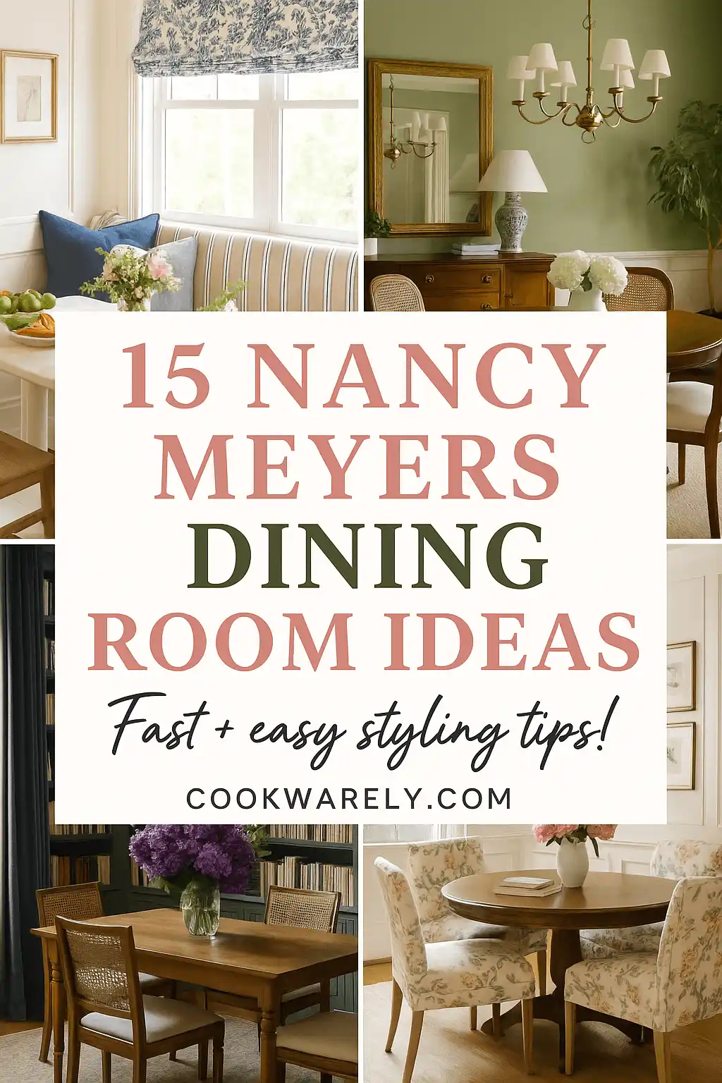 Nancy Meyers Dining Room