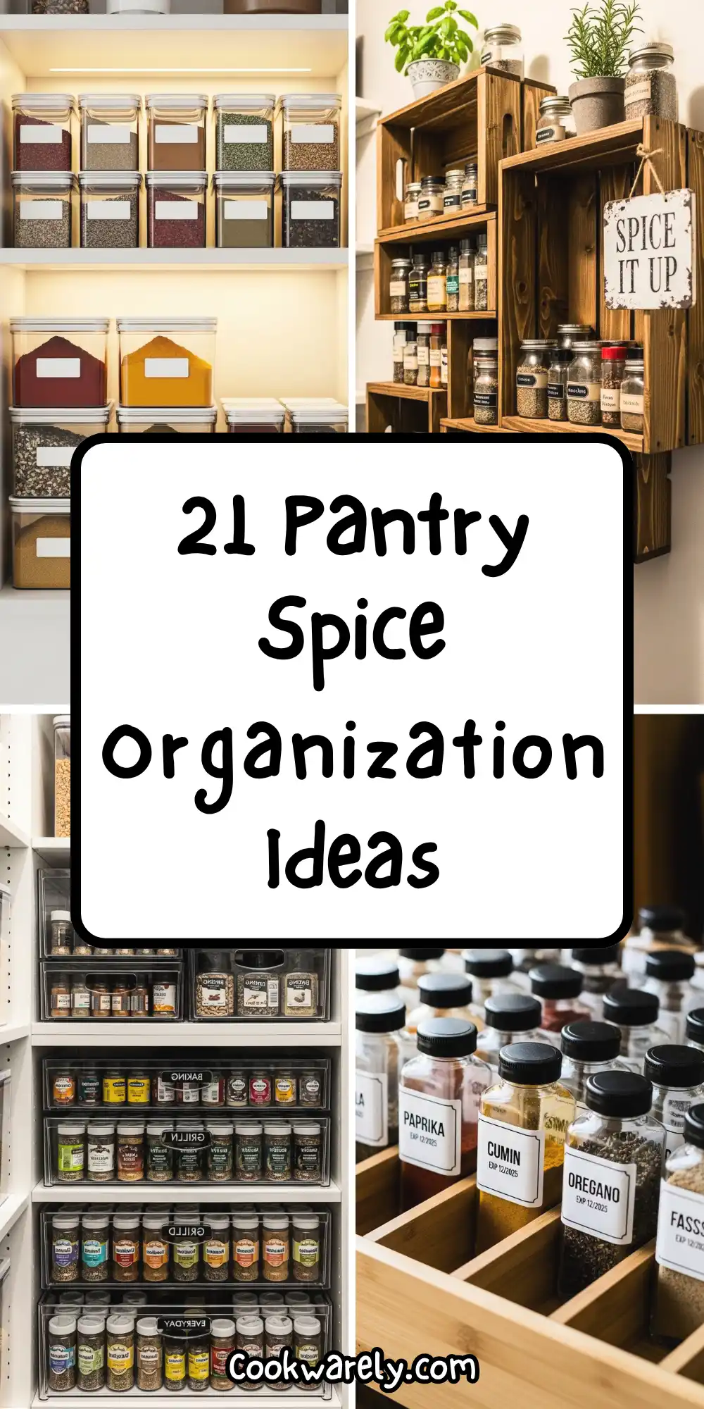 Pantry Spice Organization