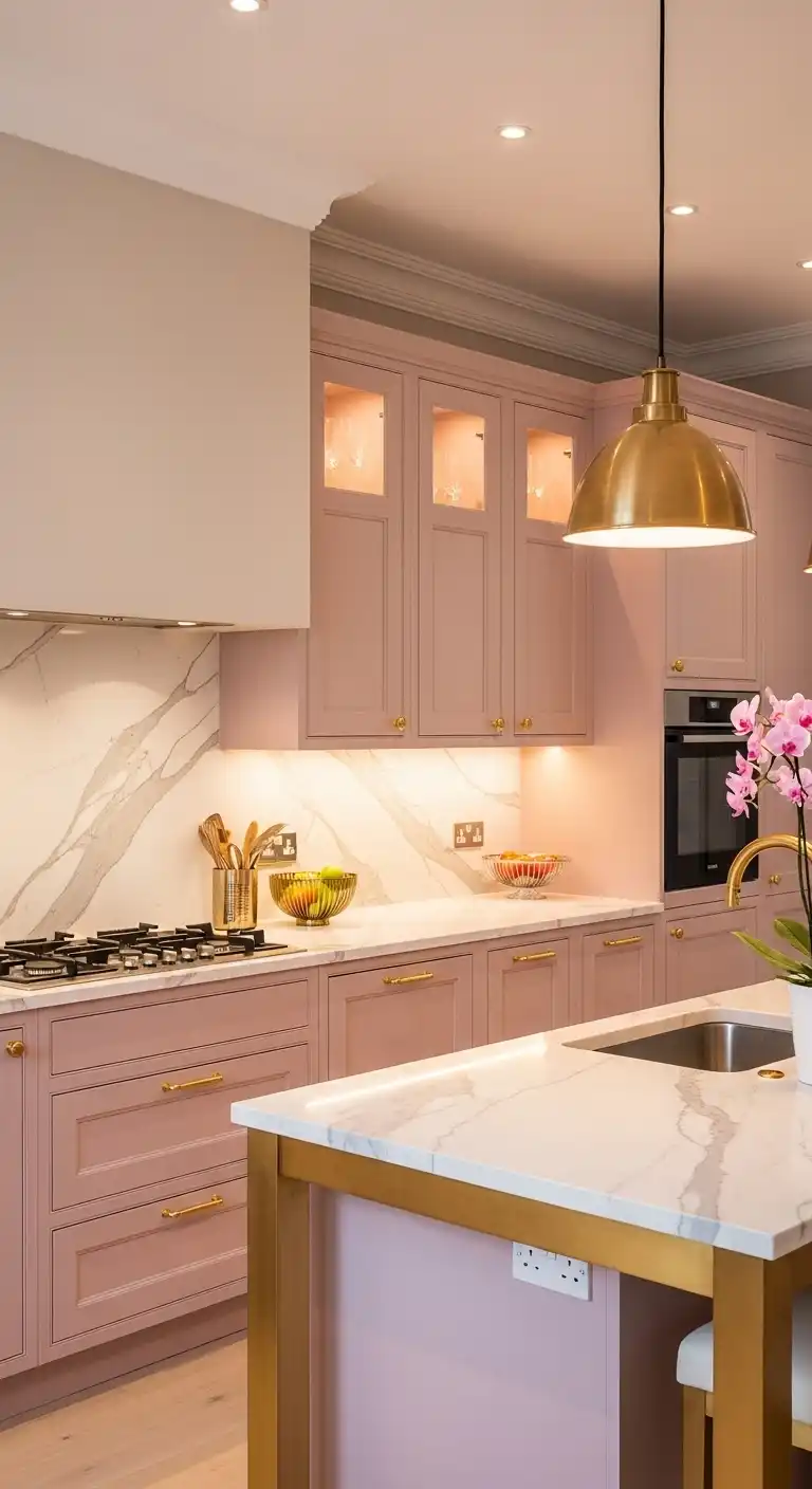 Pink + Brass (Glamorous and Modern)