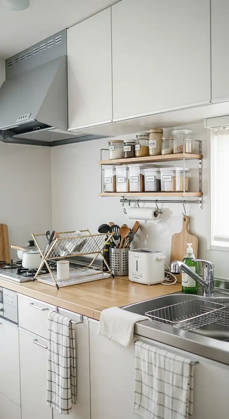 Smart Ways to Maintain a Clutter-Free Tiny Kitchen