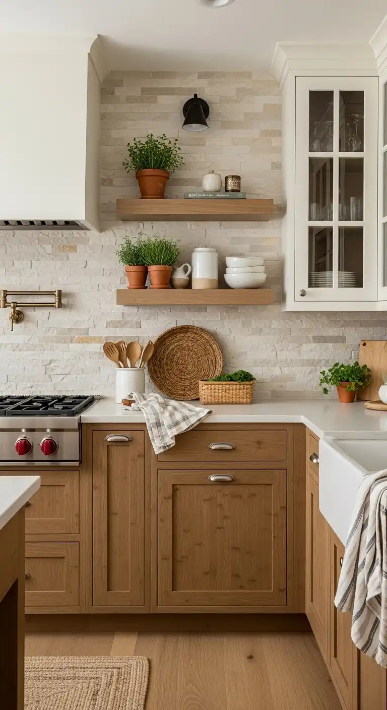 Styling Tips for Earthy Kitchen Backsplashes