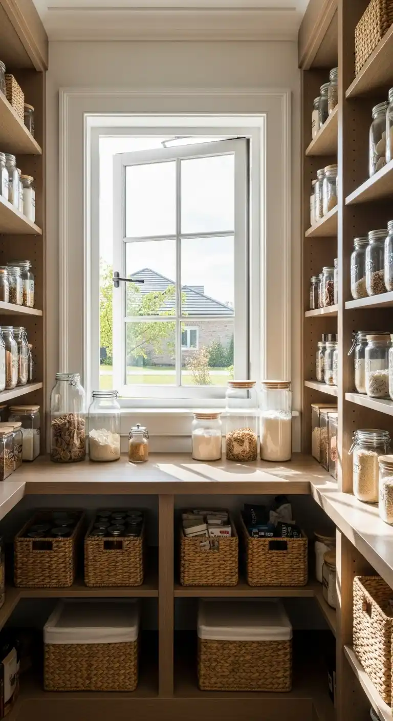 Why Add a Window to a Walk In Pantry