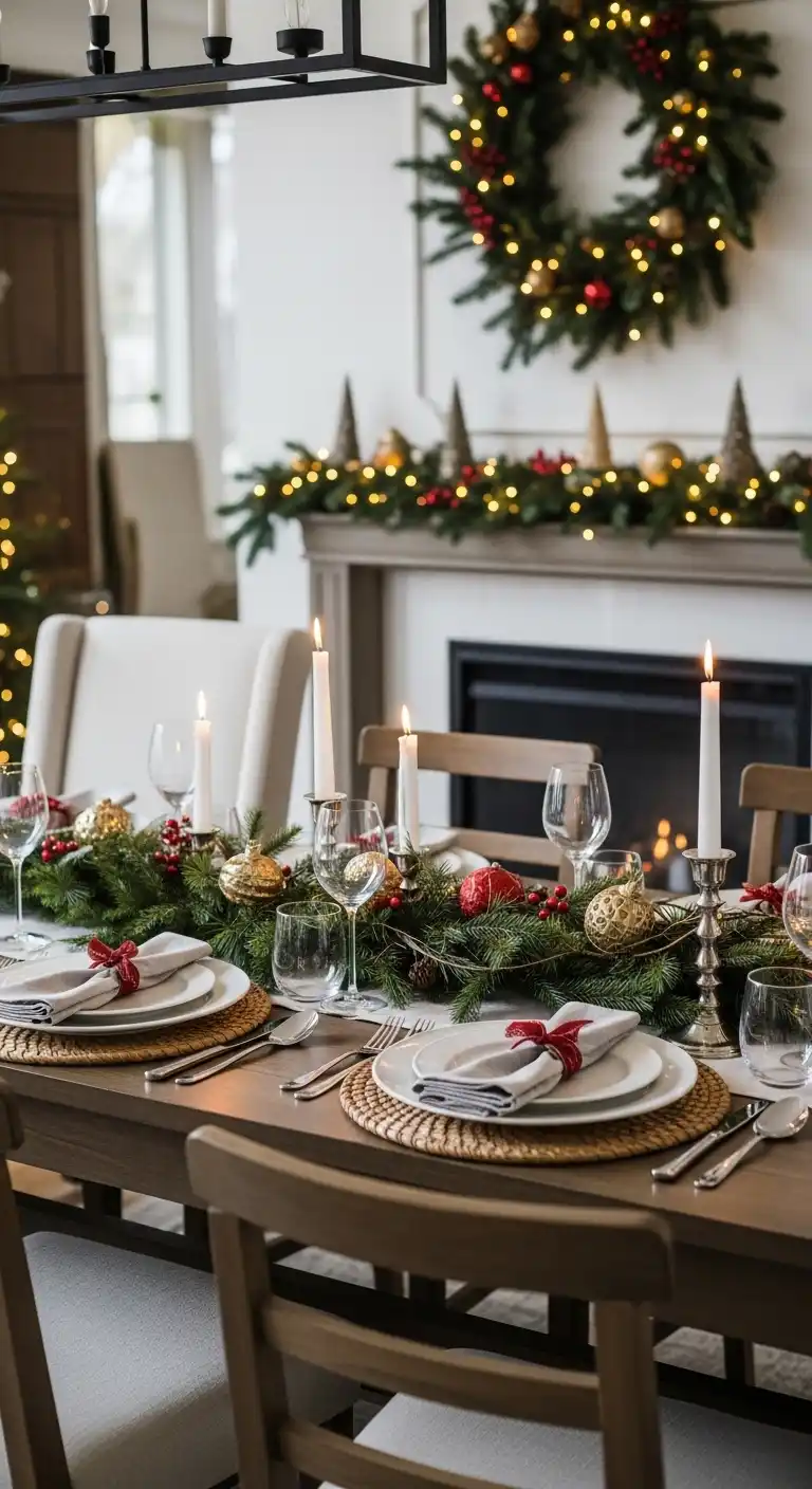 Why Christmas Dining Room Table Styling Makes a Difference