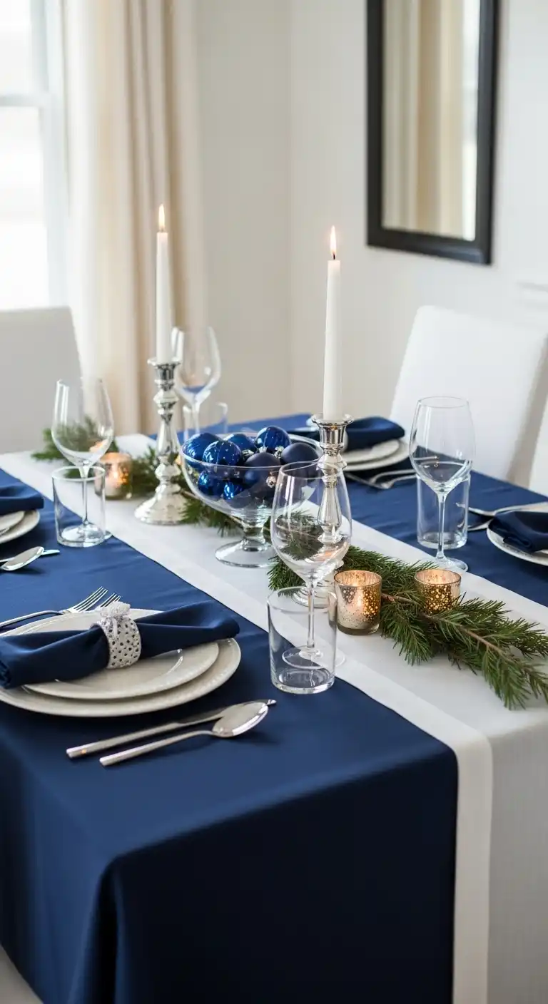 1. Navy Blue and White – Elegant and Crisp