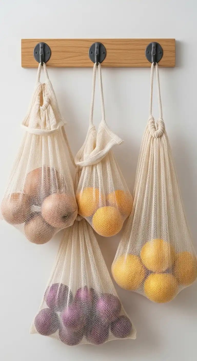 1. Use Mesh Produce Bags to Extend Freshness