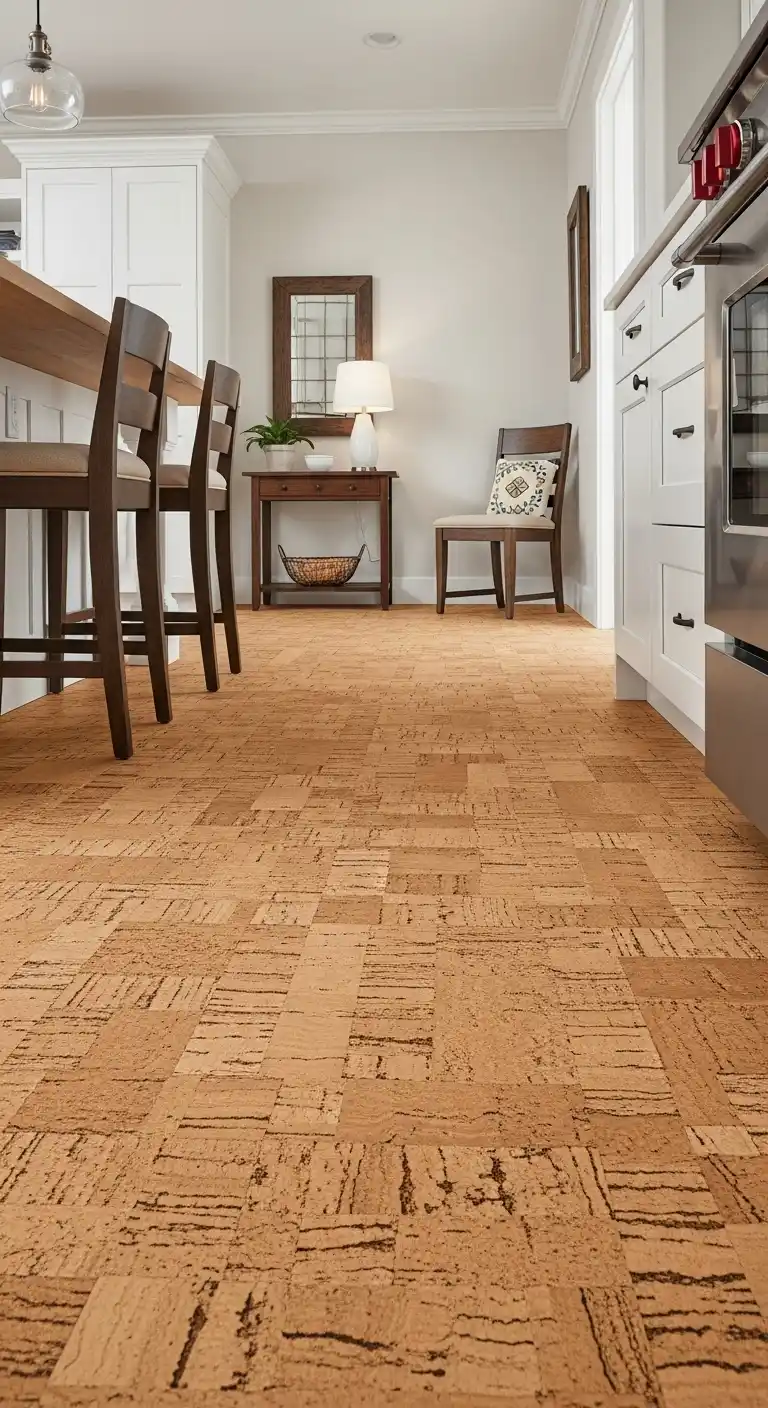 10. Cork Flooring