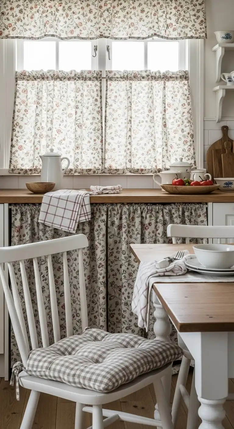 11. Add Textured Linens and Curtains