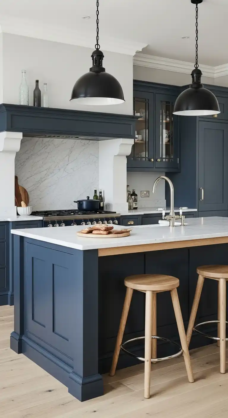 12. Dual-Tone European Island