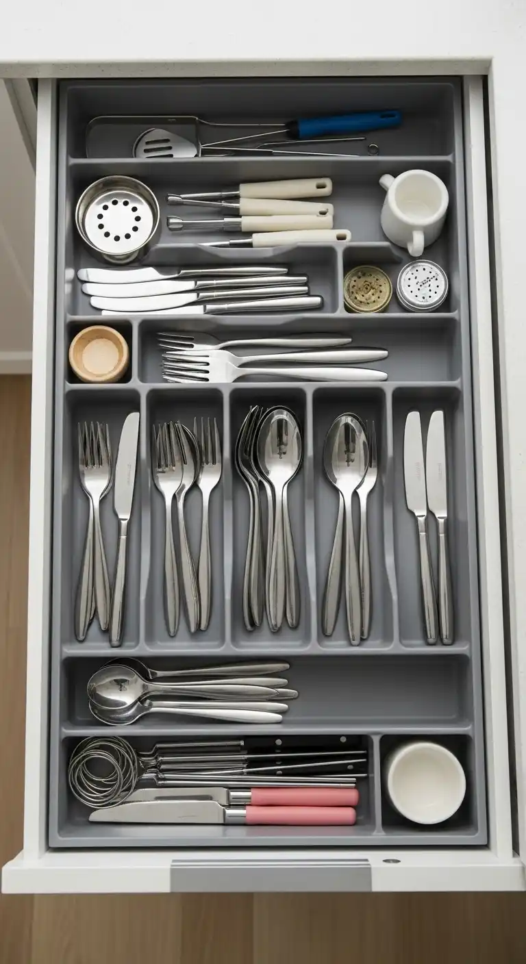 12. Use Drawer Dividers for Better Organization