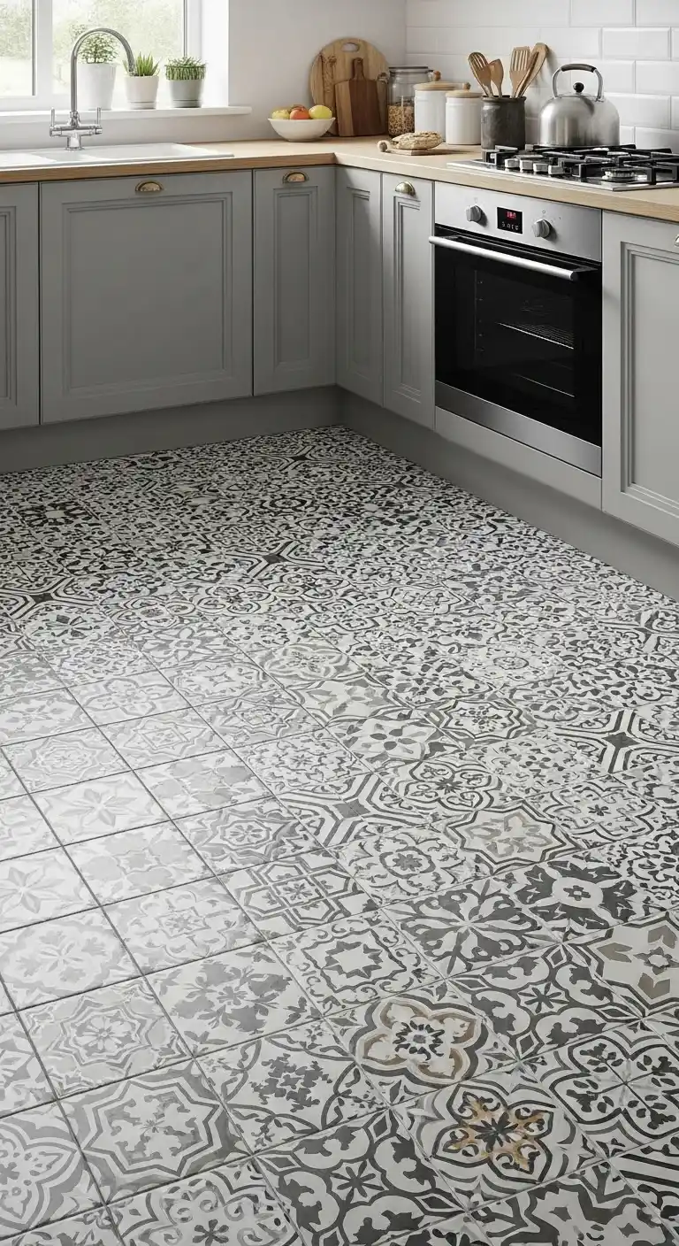 13. Patterned Ceramic Tiles