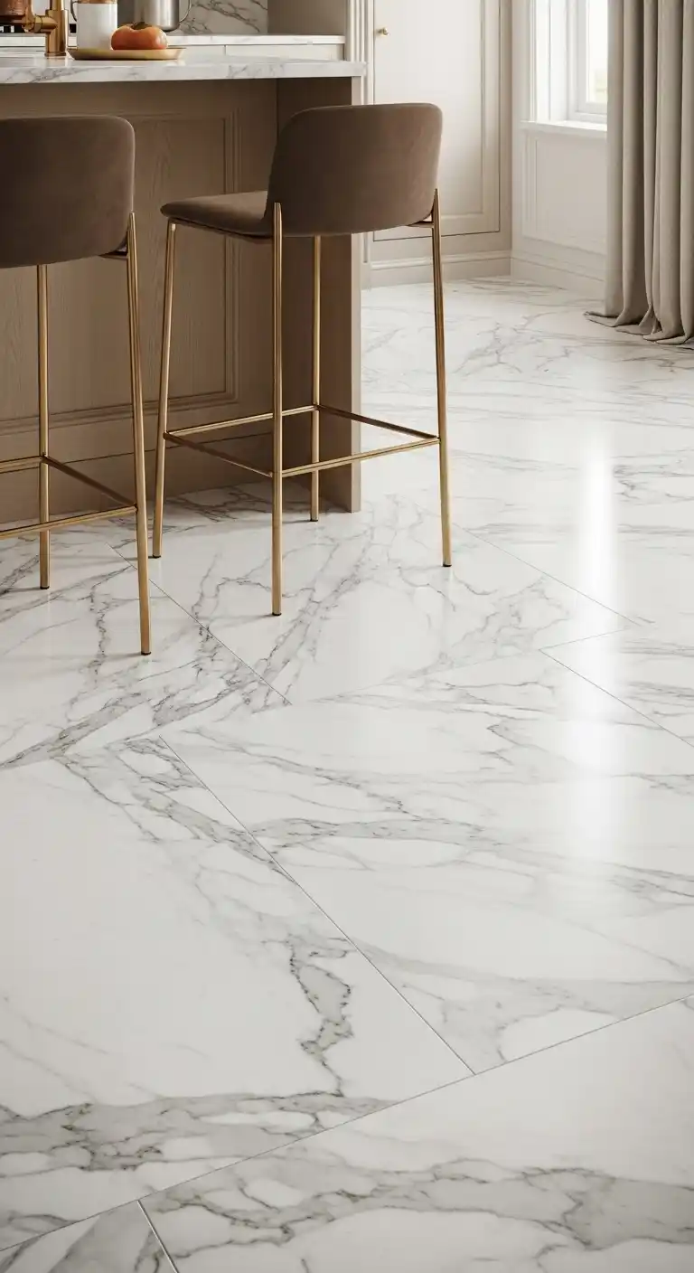 15. Marble Flooring