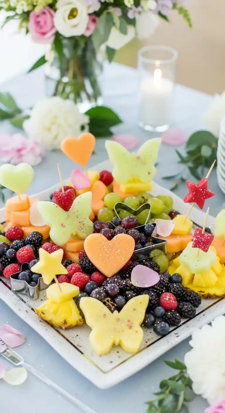 15. Whimsical Butterfly Fruit Tray