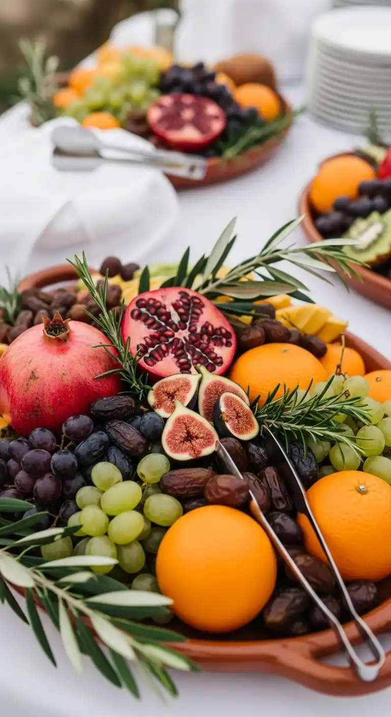 17. Mediterranean Fruit Platter