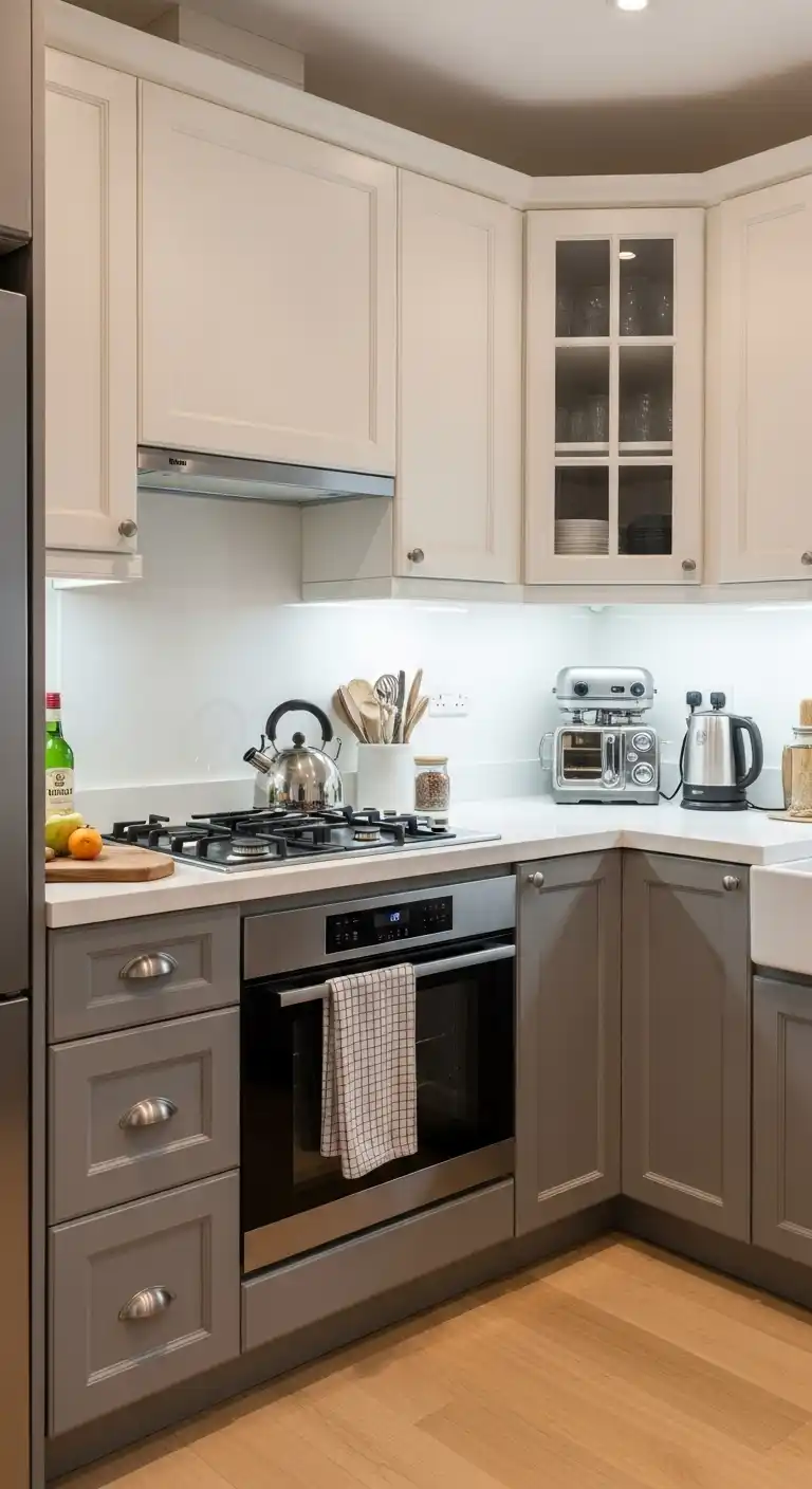 17. Use Under-Cabinet Lighting for Visibility