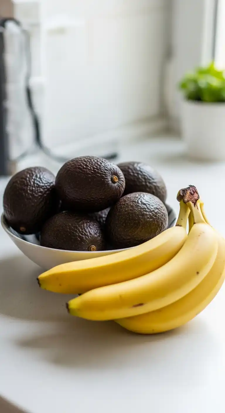 18. Keep Avocados and Bananas at Room Temperature Until Ripe