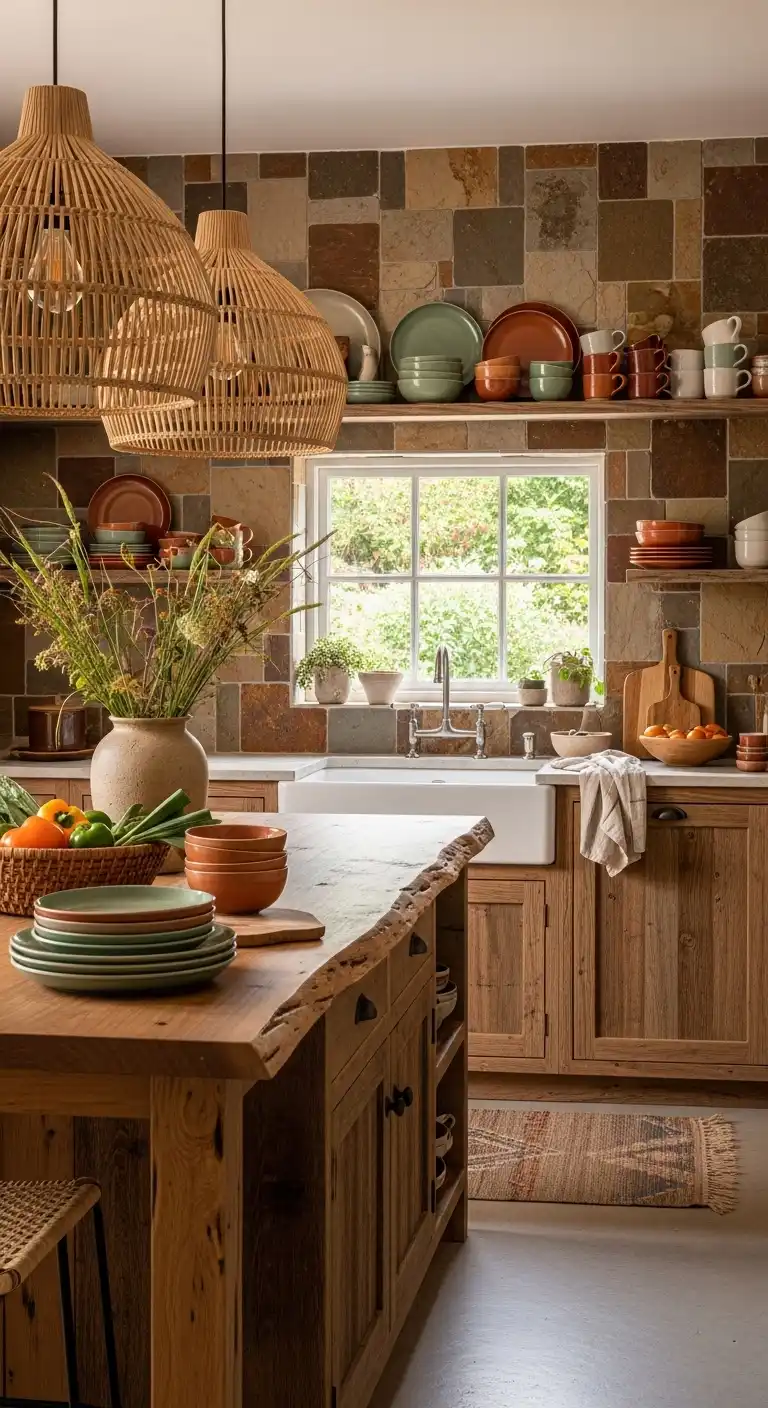 19. Incorporate Earth-Tone Dinnerware