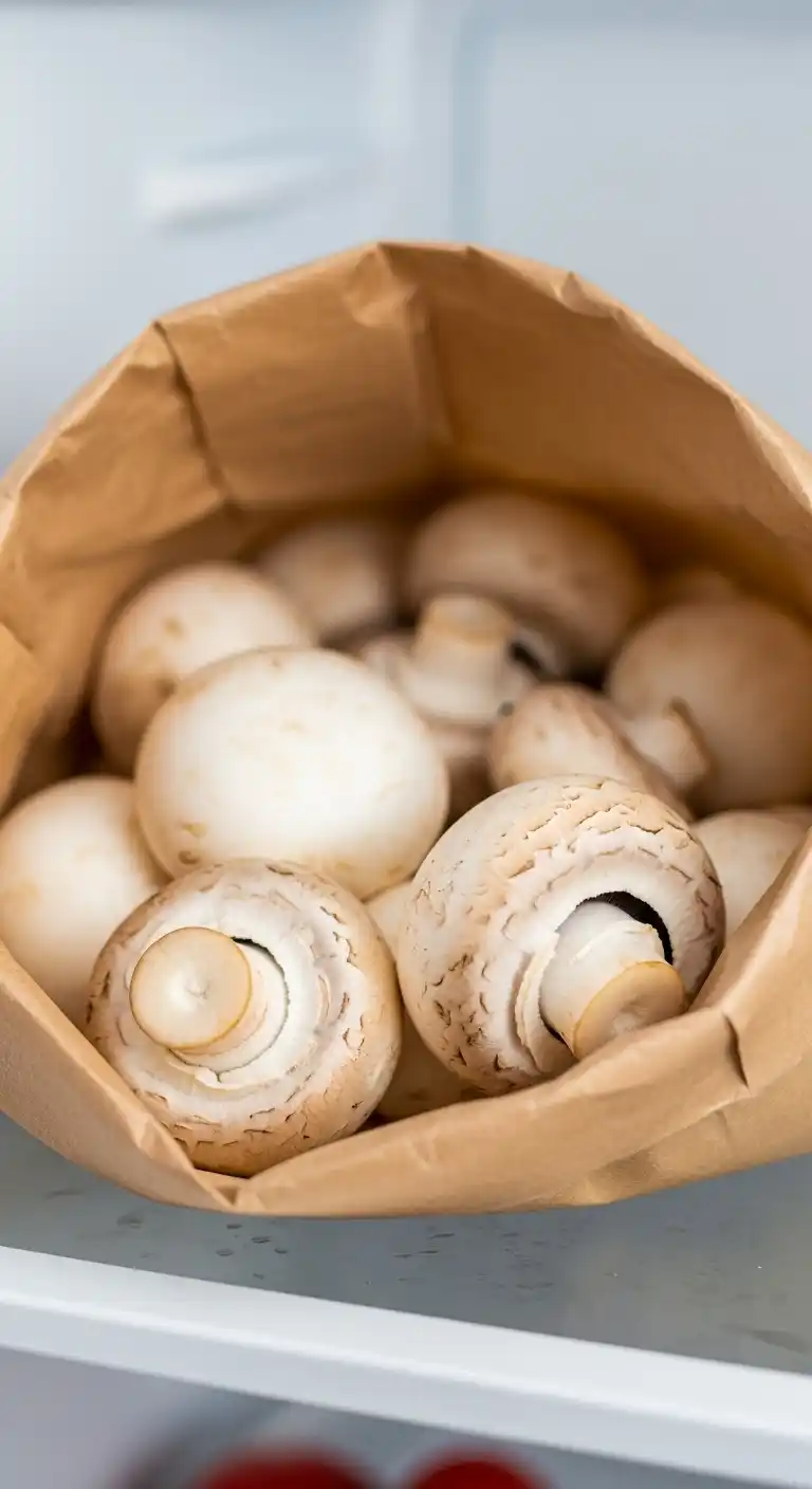 19. Store Mushrooms in Paper Bags, Not Plastic
