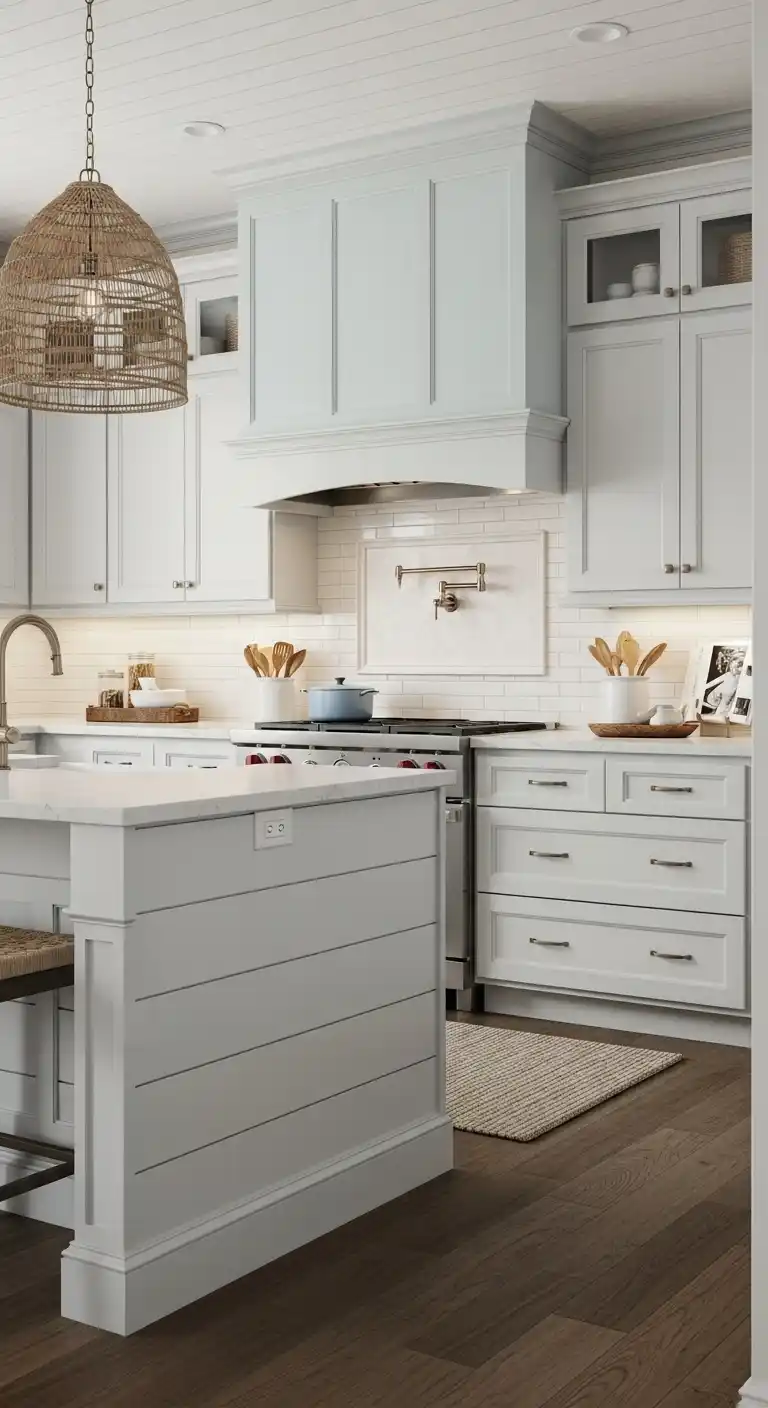 20. Coastal Cabinets with Shiplap Details