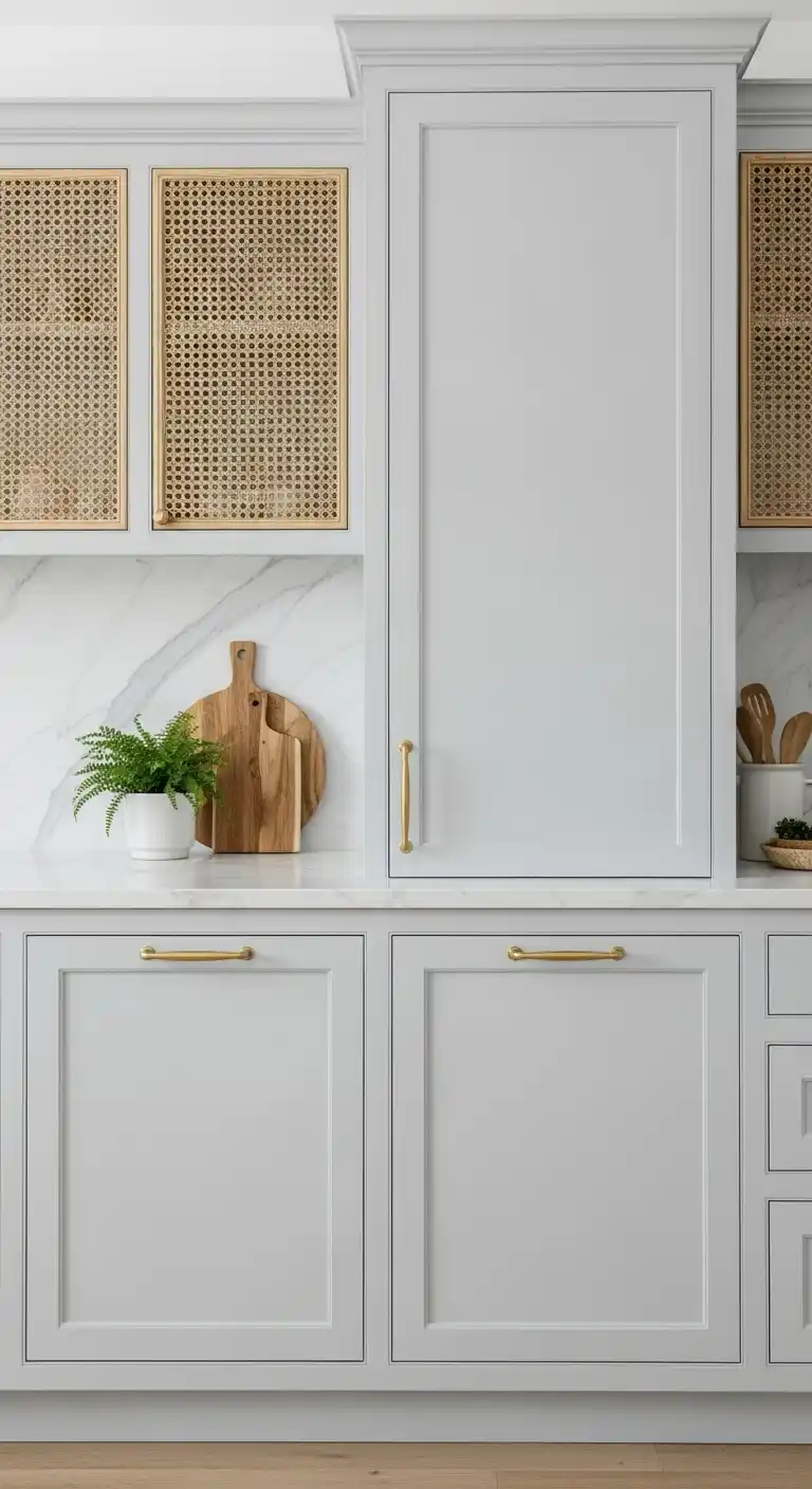 21. Matte Finish Coastal Cabinets