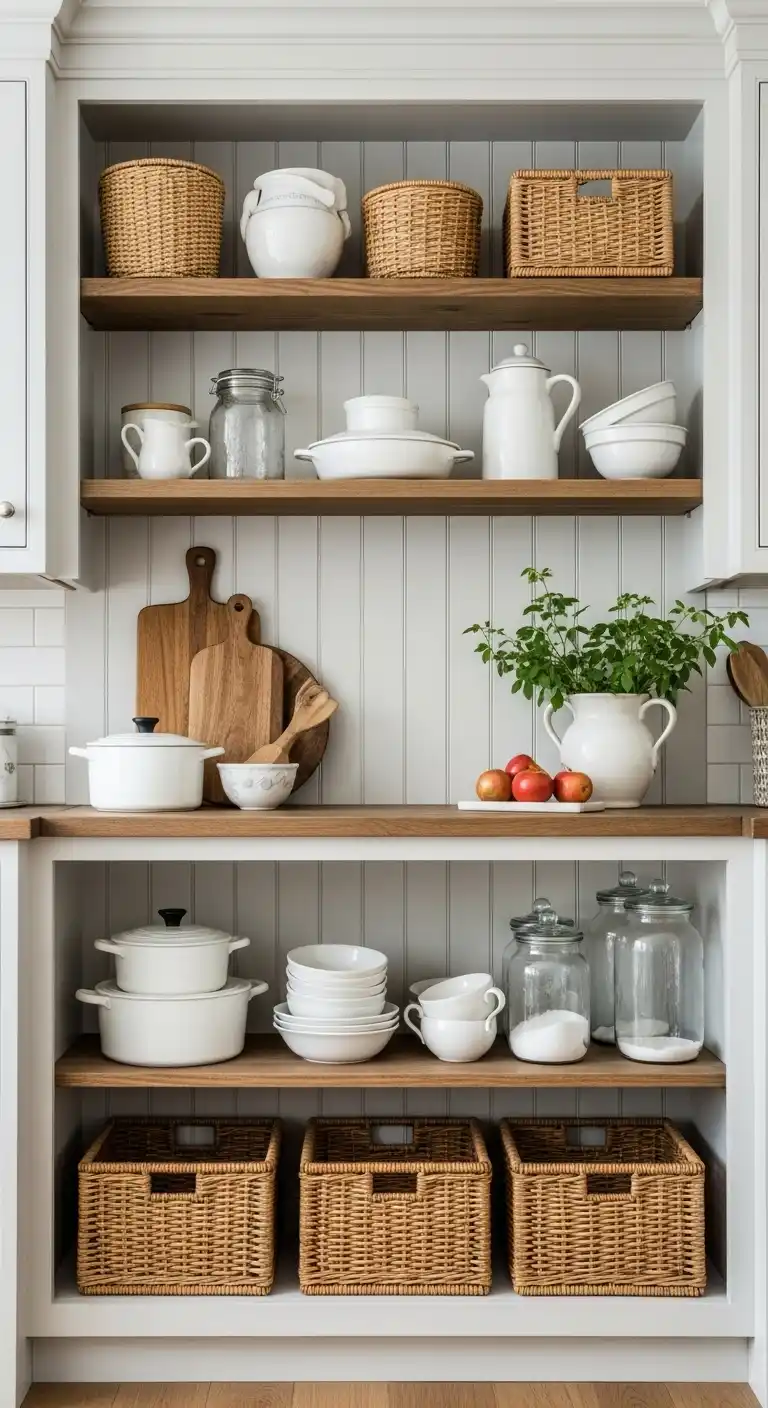 22. Open Shelf Display