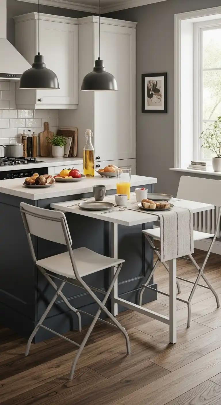 24. Extendable Dining Island