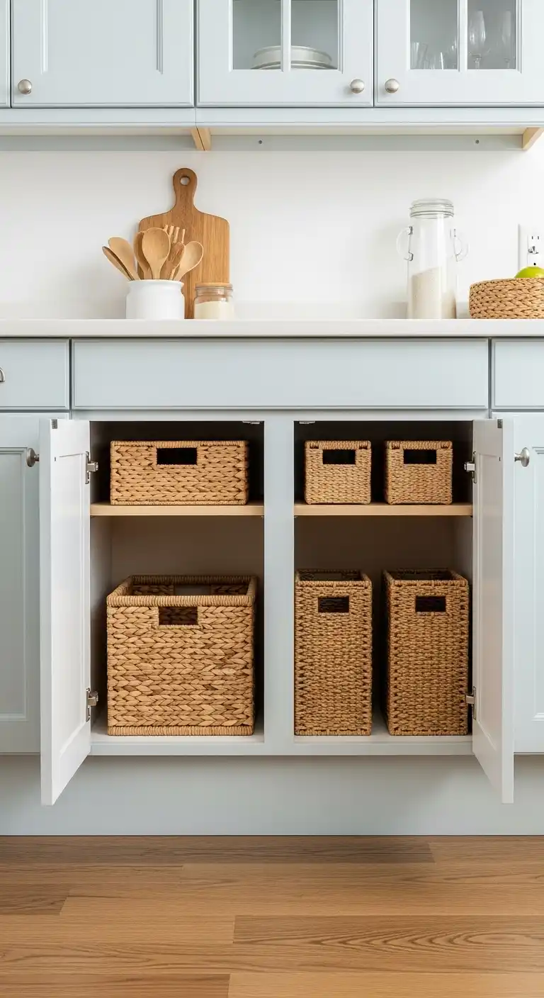 24. Open Base Cabinets