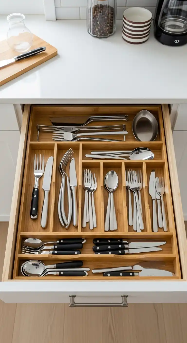 24. Upgrade Drawer Organizers