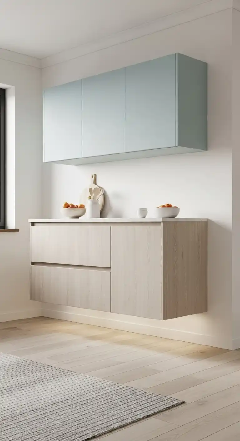 27. Floating Coastal Cabinets