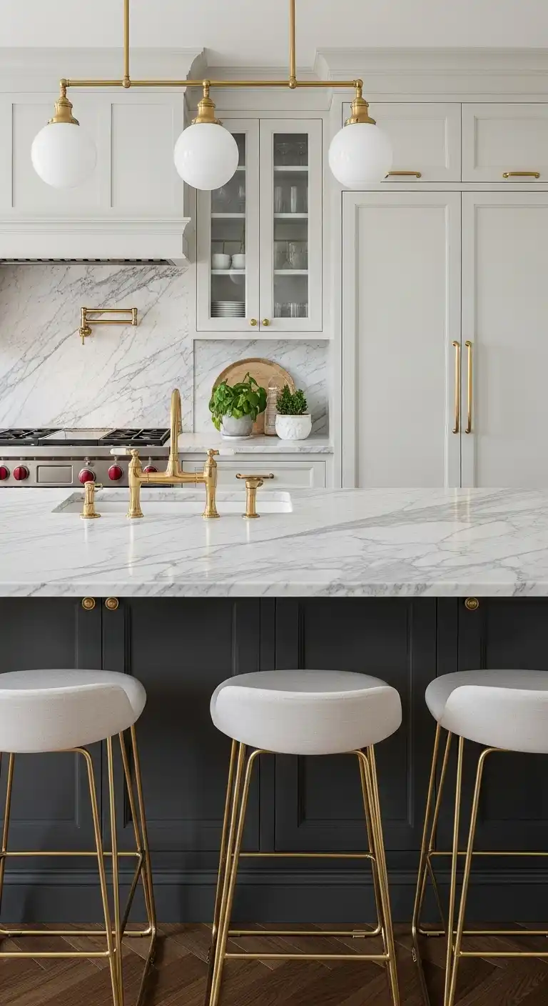 3. Italian Marble Sophistication
