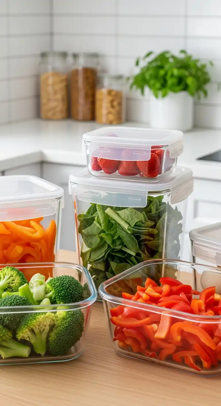 4. Use Glass Containers Instead of Plastic