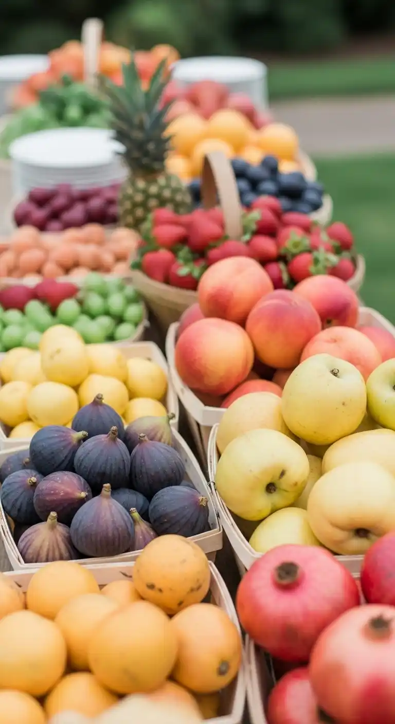 6. Seasonal Fruit Spread with Local Produce